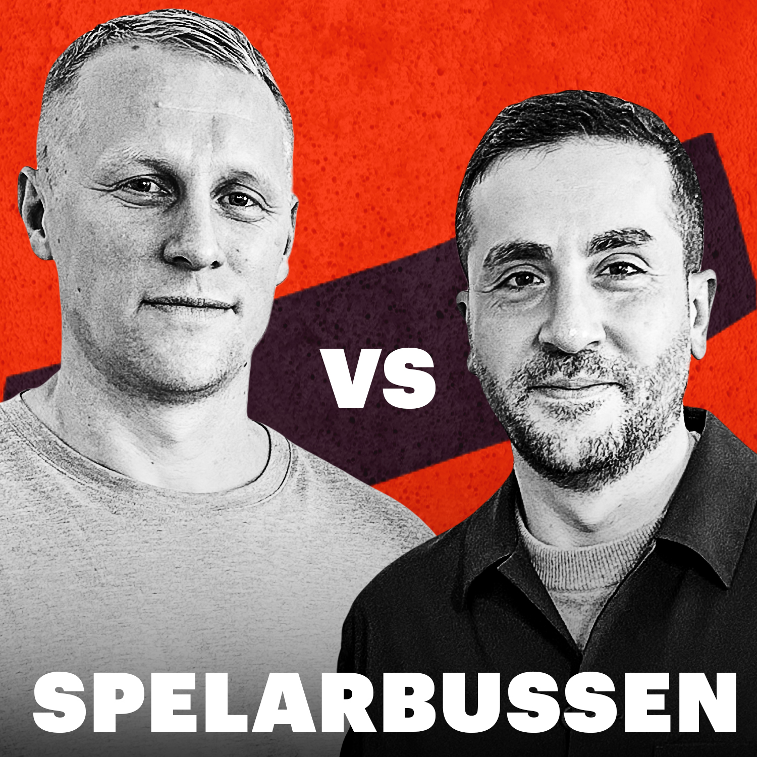 Richard Henriksson och Johan Kücükaslan möts i Offsides quizpodd om fotboll, Spelarbussen
